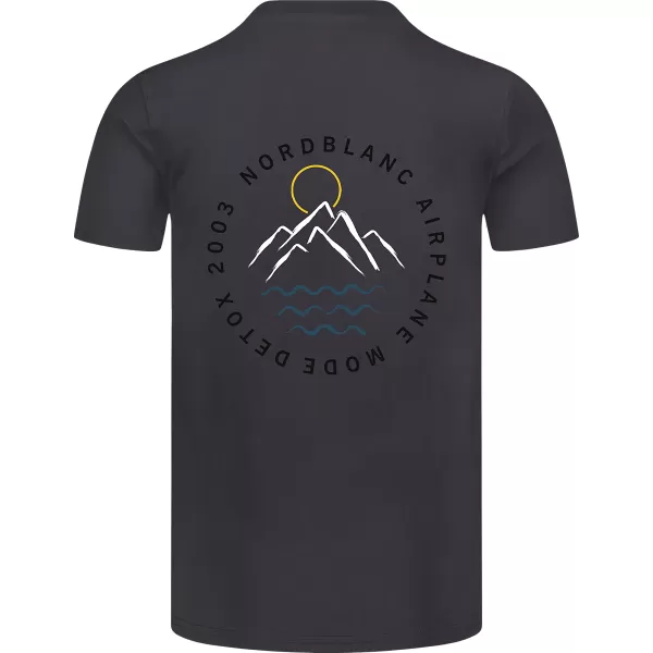  Pánské triko NORDBLANC RUMBLE NBSMT8160 ČERNÁ 