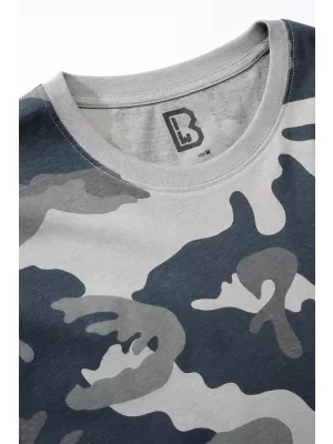 Pánské triko BRANDIT 4200 GREY CAMO
