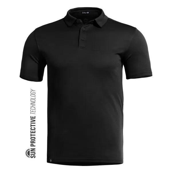  Pánské triko s límečkem PENTAGON VANQUISH POLO SHIRT K09048 BLACK 
