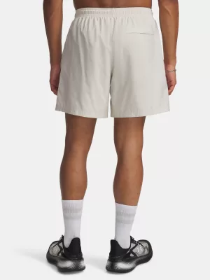 Pánské kraťasy UNDER ARMOUR UA ICON VOLLEY SHORT 1377191-110 BÍLÁ