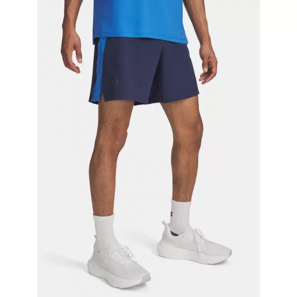  Pánské kraťasy UNDER ARMOUR UA LAUNCH PRO 7 SHORTS modrá 