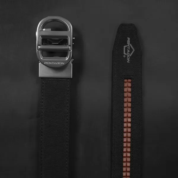  Pásek PENTAGON CHUCK RATCHET BELT STL K17105 BLACK 