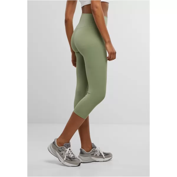  Dámské kalhoty URBAN CLASSICS TB7808 MATCHA GREEN 