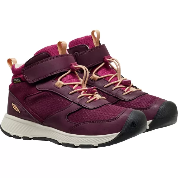  Boty KEEN SKUA MID WP YOUTH FIG/PEACH FUZZ 