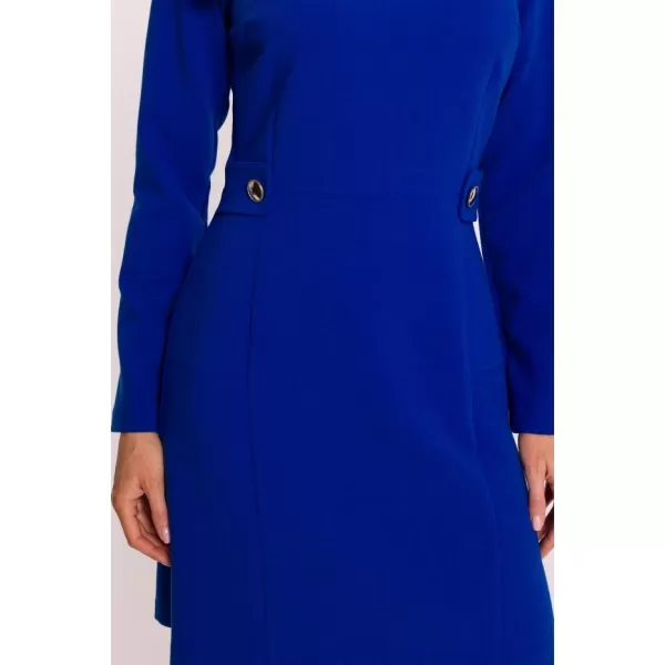  Dámské šaty STYLOVE S419 ROYAL BLUE 