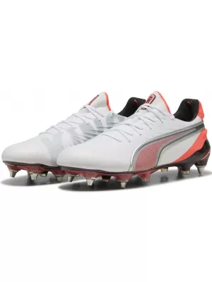 Pánské kopačky PUMA KING ULTIMATE MXSG 10881701 PUMA WHITE/PUMA SILVER