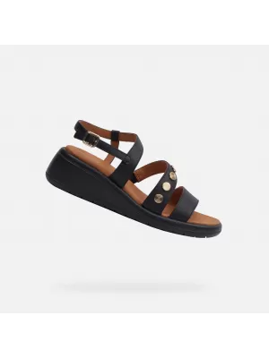 Dámské sandály GEOX MELICONIA G000972 ČERNÁ
