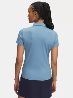 Dámské triko UNDER ARMOUR UA PLAYOFF SS POLO 1383612-418 MODRÁ