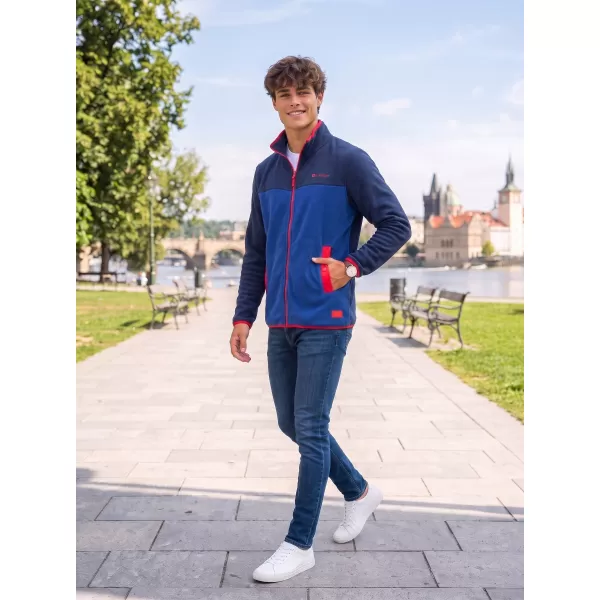  Pánská fleece mikina ALTISPORT GAMEL MODRÁ 