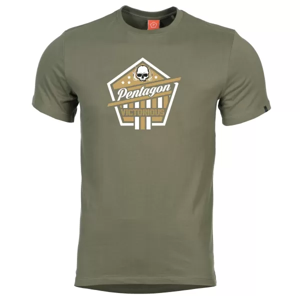  Triko PENTAGON AGERON VICTORIOUS K09012 OLIVE GREEN 