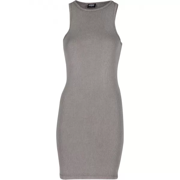  Dámské šaty URBAN CLASSICS TB7475 STEEL GREY 