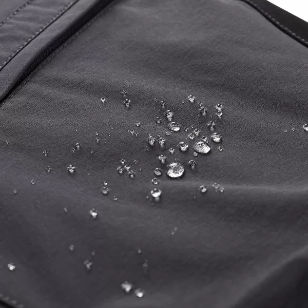  Pánské softshellové kalhoty ALPINE PRO AKAN 2 TMAVĚ ŠEDÁ 