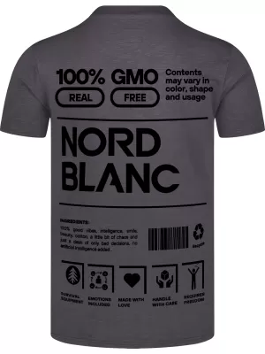 Pánské triko NORDBLANC CERTAINTY NBSMT8165 ČERNÁ