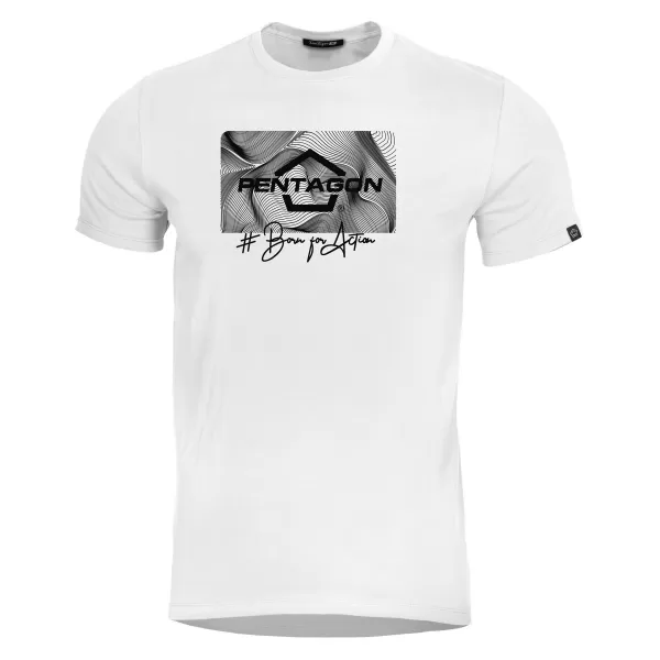  Triko PENTAGON AGERON CONTOUR K09012 WHITE 