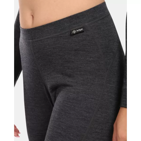  Dámské termo kalhoty KILPI MAVORA BOTTOM-W ZL0507KI ČERNÁ 