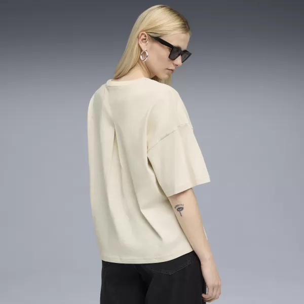  Dámské triko PUMA HER OVERSIZED TEE 68814887 ALPINE SNOW 