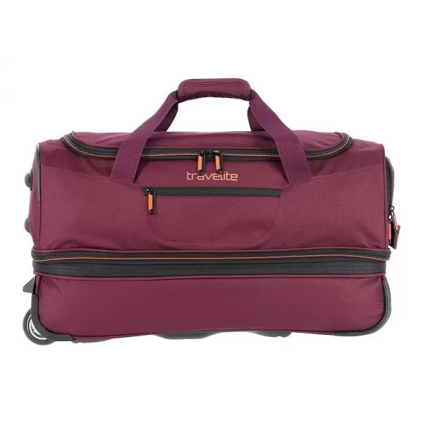  Taška TRAVELITE BASICS WHEELED DUFFLE S BORDEAUX 