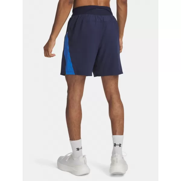  Pánské kraťasy UNDER ARMOUR UA LAUNCH PRO 7 SHORTS modrá 