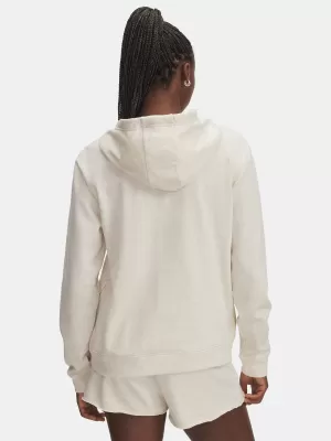 Dámská mikina UNDER ARMOUR UA RIVAL TERRY HOODIE 6005511-783 HNĚDÁ