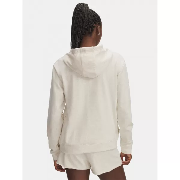  Dámská mikina UNDER ARMOUR UA RIVAL TERRY HOODIE 6005511-783 HNĚDÁ 