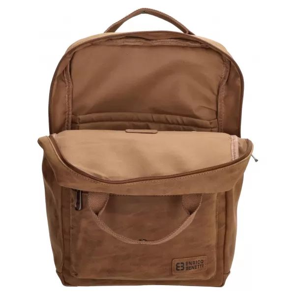  Batoh ENRICO BENETTI ROTTERDAM 13 NOTEBOOK BACKPACK CAMEL 