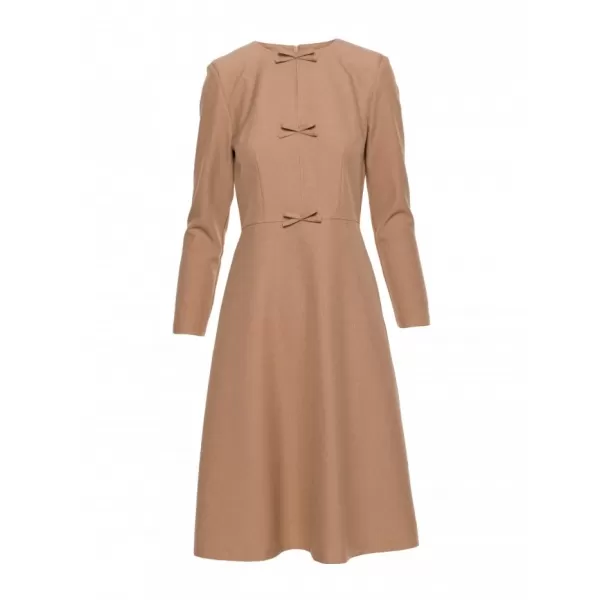  Dámské šaty STYLOVE S413 BEIGE 