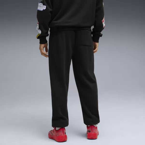  Pánské tepláky PUMA HOOPERHOTLINE SWEATPANT 63283402 PUMA BLACK 