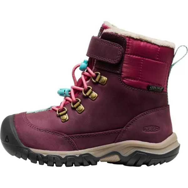  Dětské zimní boty KEEN KANIBOU WP FIG/PINK LEMONADE 