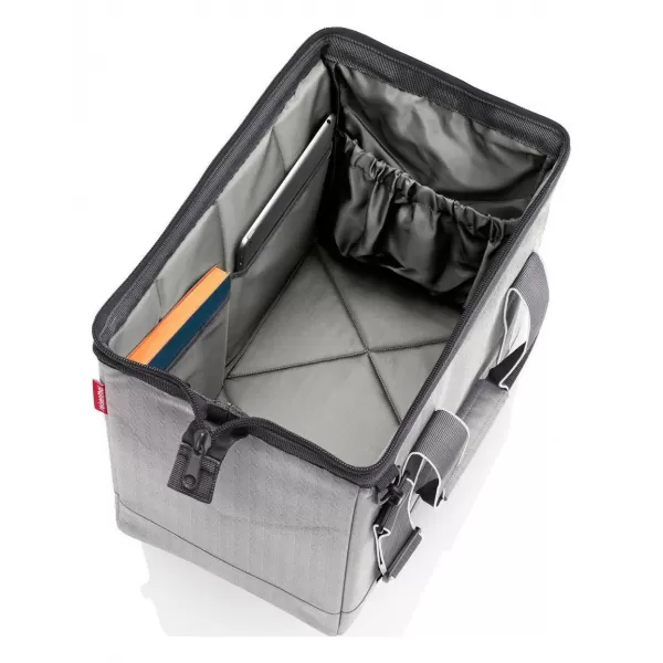  Taška REISENTHEL ALLROUNDER M HERRINGBONE GREY 