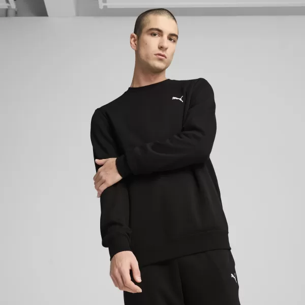  Pánská mikina PUMA ESS CREW FL 68256601 PUMA BLACK 