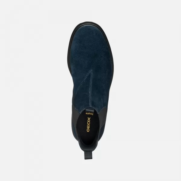  Pánské boty GEOX SPHERICA EC7 G011182 TMAVĚ MODRÁ 