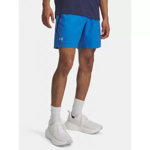  Pánské kraťasy UNDER ARMOUR UA LAUNCH 7'' SHORTS 1382620-402 MODRÁ 