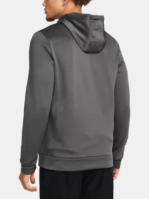 Pánská mikina UNDER ARMOUR UA ARMOUR FLEECE FZ HOODIE 1373357-025 ŠEDÁ