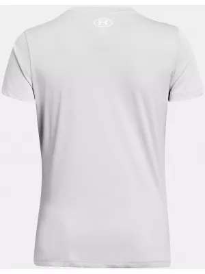 Dámské triko UNDER ARMOUR TECH SSV- TWIST 1384227-014 ŠEDÁ