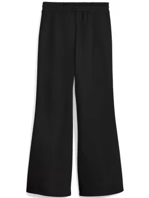 Dámské tepláky PUMA HER COMFORT HIGH-WAIST STRAIGHT PANTS FL OP 63301001 PUMA BLACK