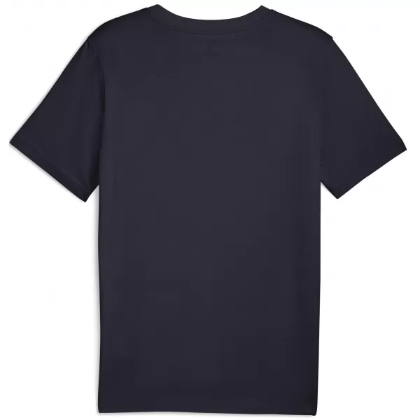  Pánské triko PUMA GRAPHIC VARSITY TEE 68803516 NEW NAVY 