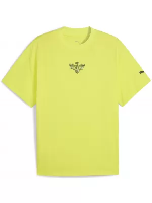 Pánské triko PUMA MELO ALWAYZ ON 1 TEE 63075504 LEMON SHERBERT