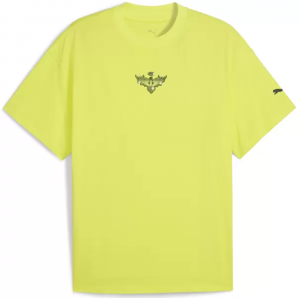  Pánské triko PUMA MELO ALWAYZ ON 1 TEE 63075504 LEMON SHERBERT 