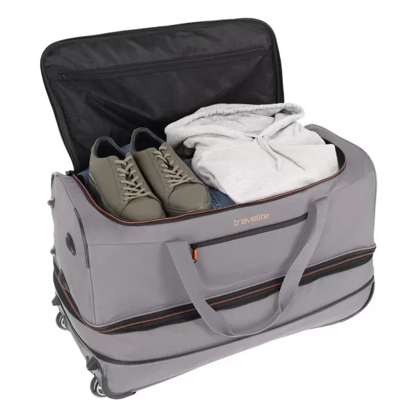  Taška TRAVELITE BASICS WHEELED DUFFLE L GREY 