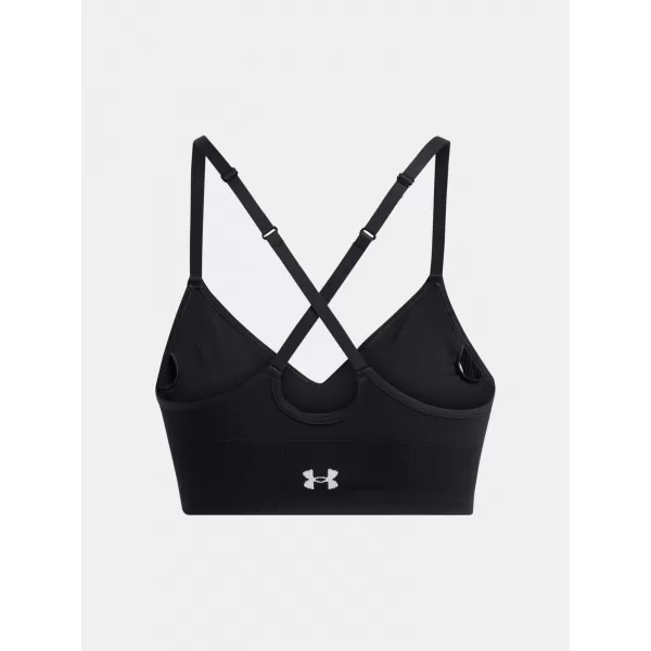  Dámská podprsenka UNDER ARMOUR VANISH SEAMLESS LOW BRA 1384417-001 ČERNÁ 