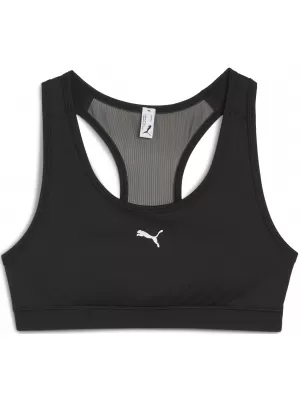Dámská podprsenka PUMA 4KEEPS BRA - PADDED - SMALL CAT 52814901 PUMA BLACK/SMALL CAT