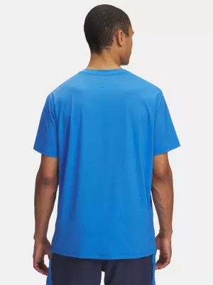 Pánské triko UNDER ARMOUR UA LAUNCH ELITE SHORTSLEEVE 1389802-402 MODRÁ
