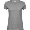 Dámské tričko Tee Jays | TJ 5063 HEATHER GREY