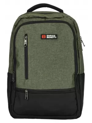 Batoh ENRICO BENETTI HAMBURG 15 NOTEBOOK BACKPACK OLIVE