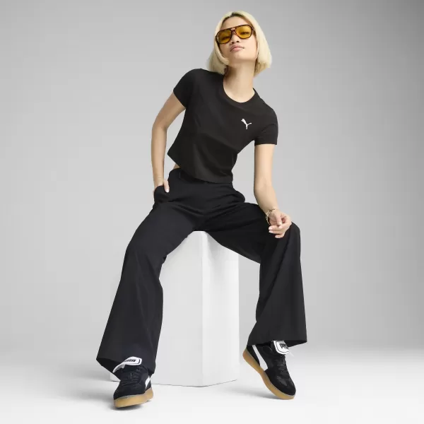  Dámské triko PUMA WARDROBE ESS BABY TEE 62974501 PUMA BLACK 