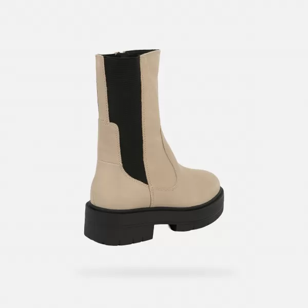  Dámské kotníkové boty GEOX SPHERICA EC7 G015004 BÉŽOVÁ 