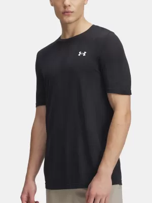Pánské triko UNDER ARMOUR VANISH SEAMLESS NOVELTY SS 1388129-001 ČERNÁ