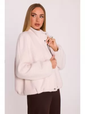 Dámský kabát MOE M885 BEIGE