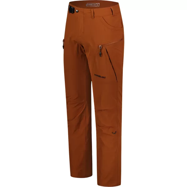  Pánské outdoorové kalhoty NORDBLANC FORGE NBSPM8191 HNĚDÁ 