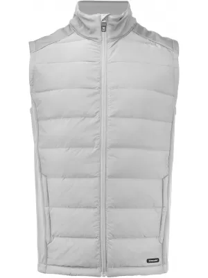 Pánská hybridní vesta CUTTER & BUCK | OAK HARBOR VEST MEN SILVER